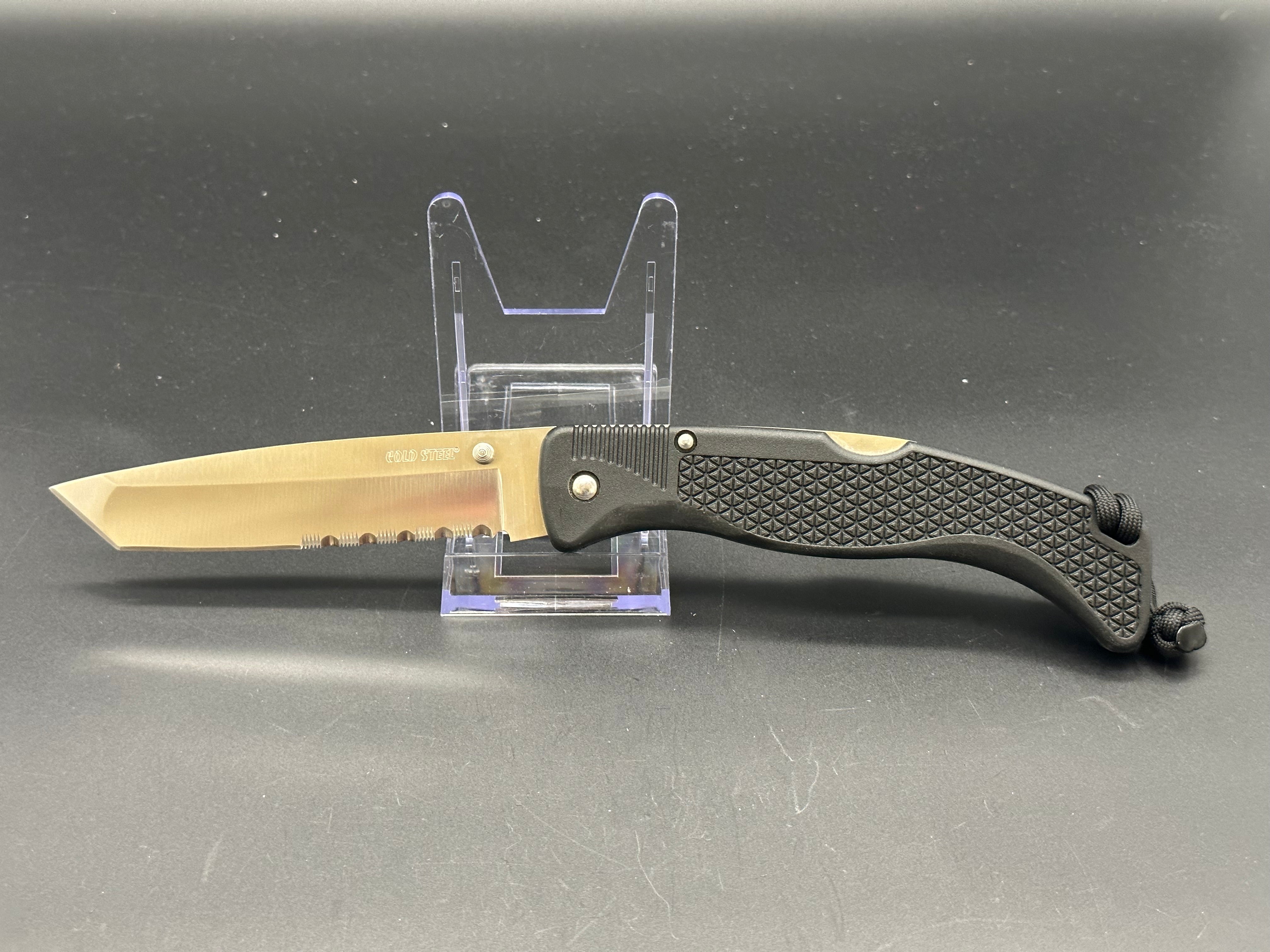 Cold Steel Voyager XL Tanto Gen 1 Folding Knife - Premium Tactical EDC Knife for Outdoor, Camping, Survival & Everyday Carry