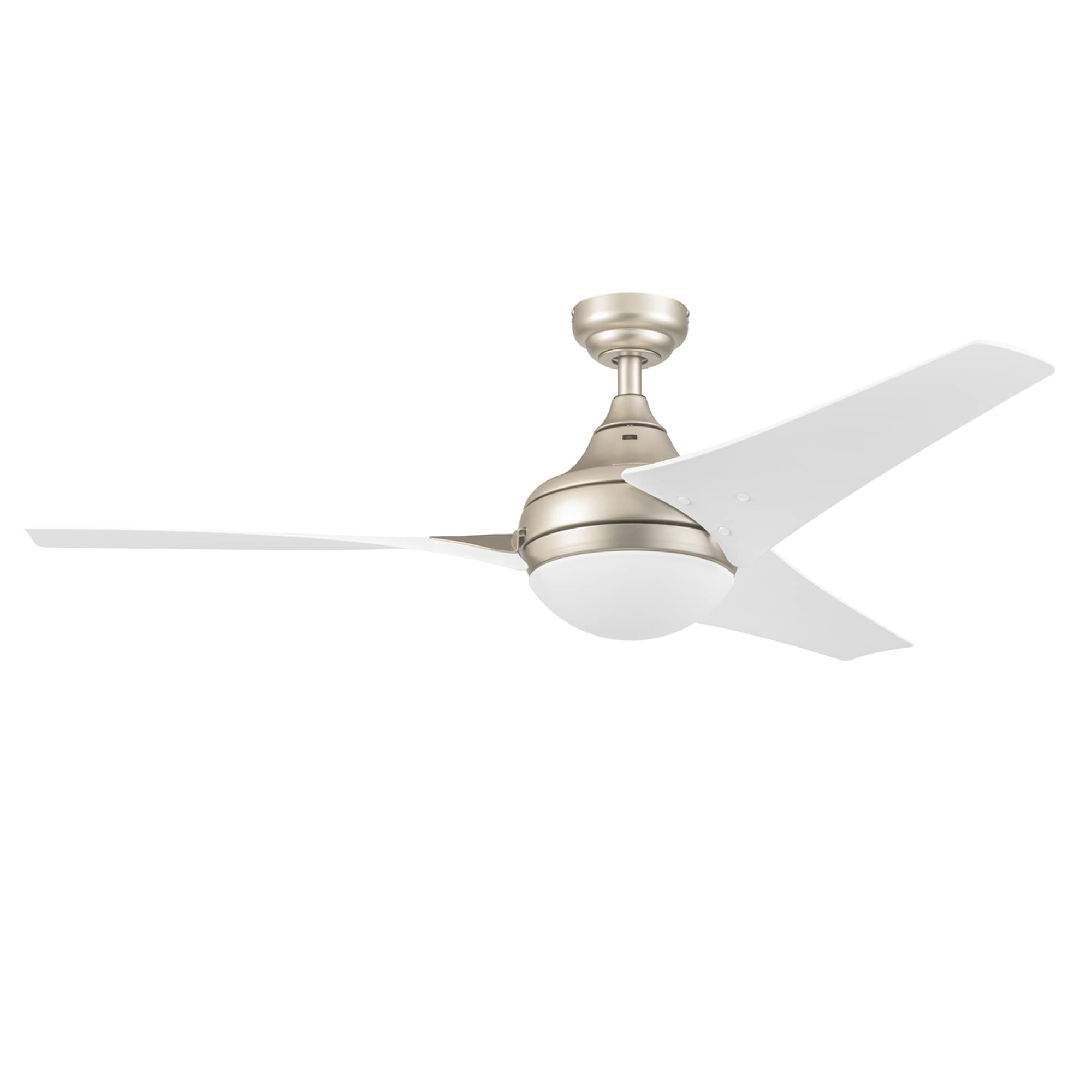 Honeywell Neyo 52 Inch Modern Ceiling Fan with LED Light and Remote Control - High Performance Reversible Motor, 3 Blades, Champagne Finish - Perfect for Living Room, Bedroom, and Office