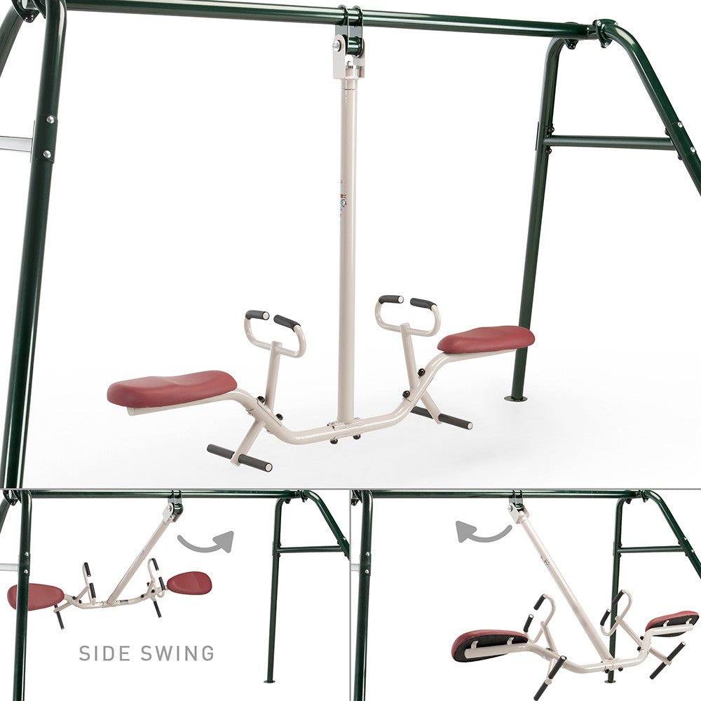 Gym Dandy Tilt A Swing - 360° Multi-Directional Baby Swing for Indoor & Outdoor Play | GD 6662 | Perfect for Backyards, Playrooms & Daycares