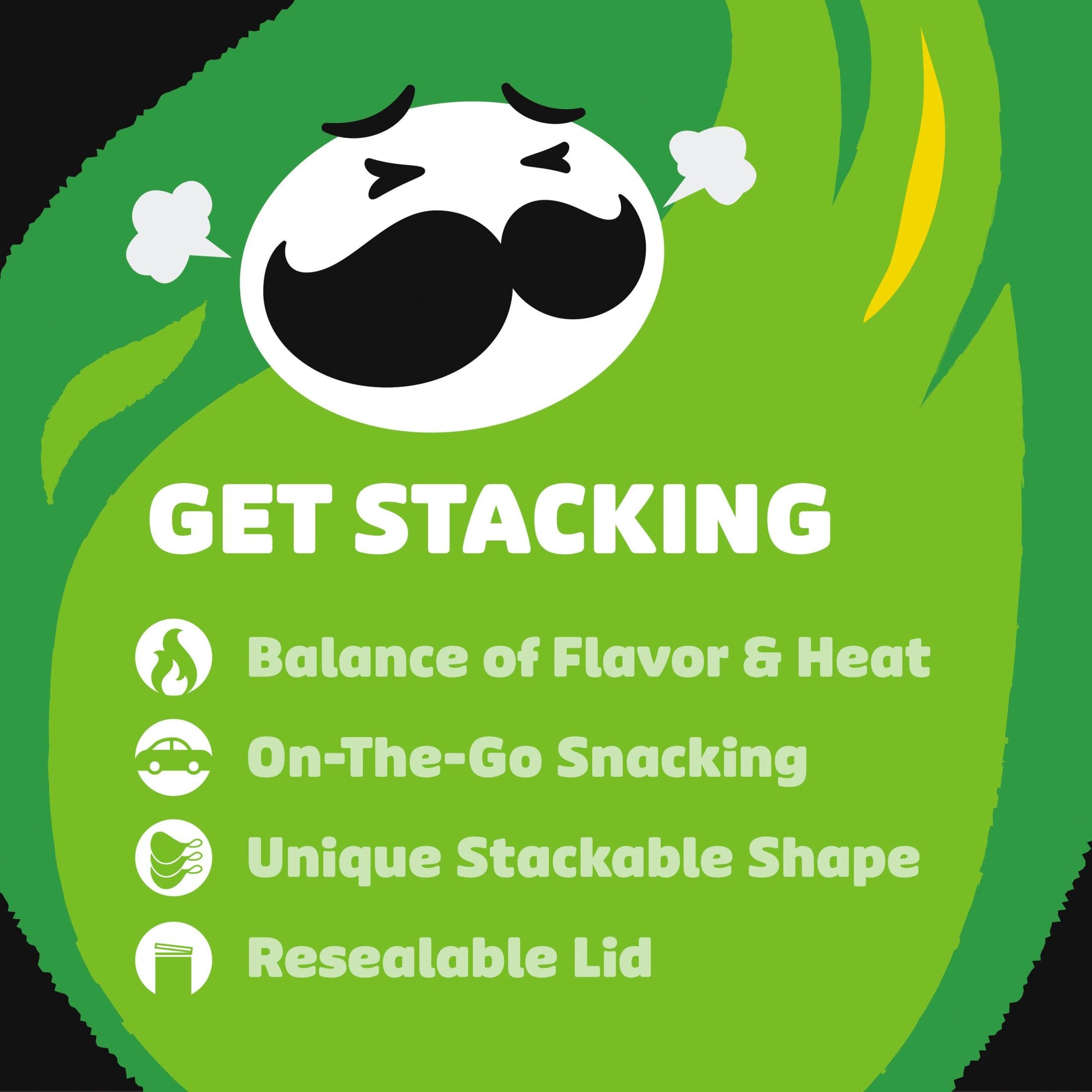 Pringles Scorchin' Chili & Lime Flavored Potato Crisps Chips - 5.5 Oz (2 Pack) with Free By The Cup Mints - Spicy Snacks for Parties, Road Trips & Movie Nights