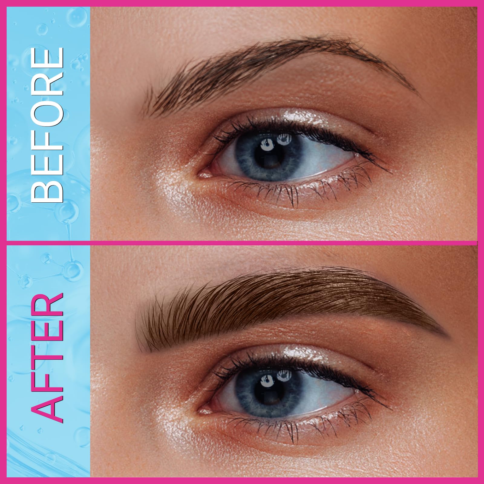 iMethod Eyebrow Growth Serum - Natural Brow Enhancer for Thicker Eyebrows in 4 Weeks | 5ML Clear Formula | Perfect for Sparse Brows, Over-Plucked Eyebrows & Daily Brow Care Routine