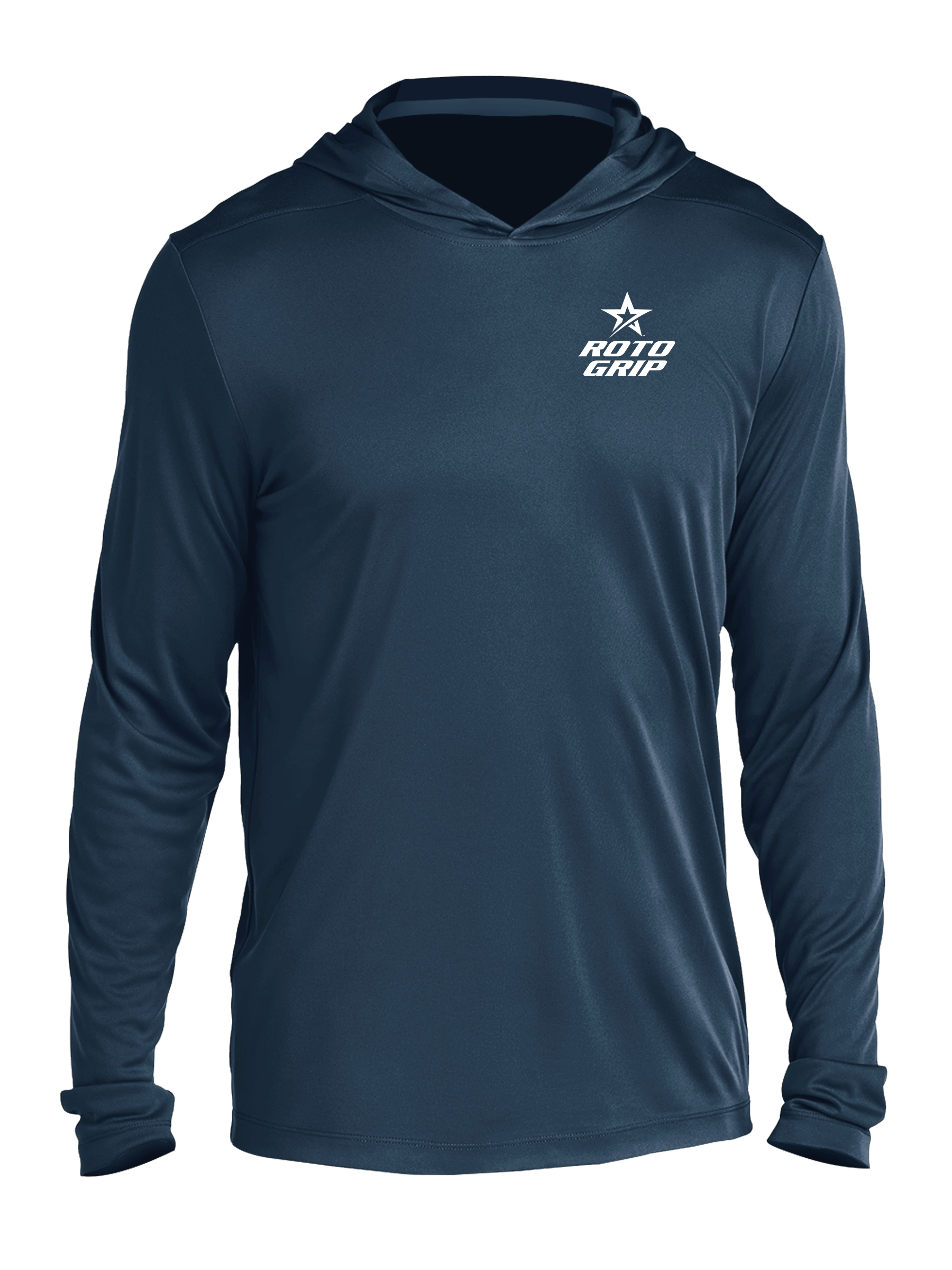 Roto Grip Dri-Fit Warm Up Hoodie for Bowling - Moisture Wicking Performance Hooded Sweatshirt for Athletes & Cold Weather Training