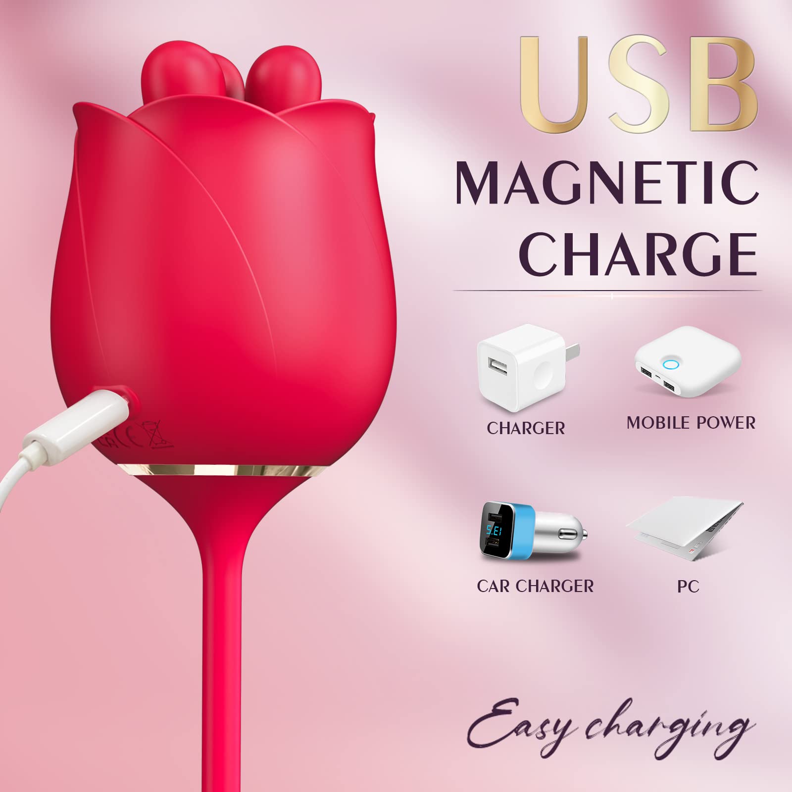 Premium G Spot & Clitoral Vibrator for Women - Dual Stimulation Tongue Licking Vibrating Egg with Nipple Sucker - 2-in-1 Adult Toy for Vaginal & Anal Pleasure - Perfect for Solo Play & Couples Intimacy