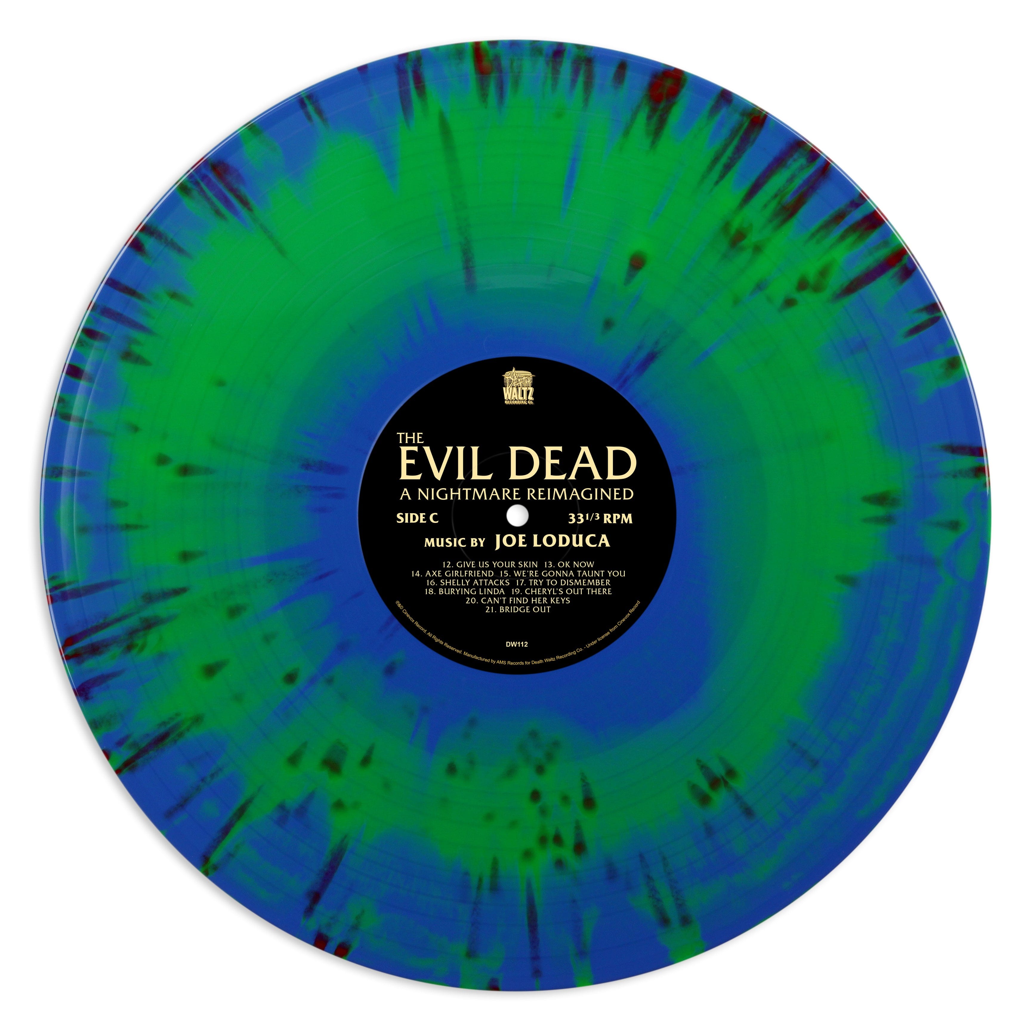 Evil Dead: A Nightmare Reimagined 2XLP Limited Edition Vinyl Soundtrack - Horror Movie Collector's Item for Home Theater & Halloween Parties