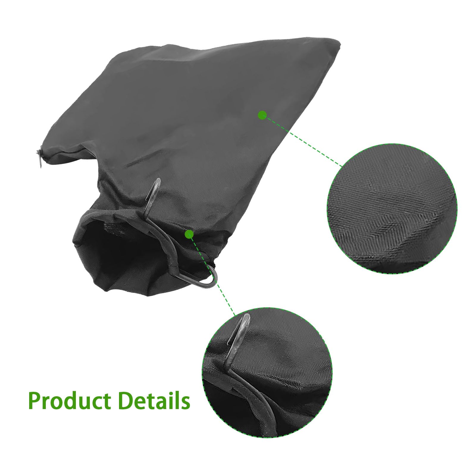 2Pcs Miter Saw Dust Bag - 255 Model Adjustable Outlet Dust Collection Bag for Table Saw, Belt Sander, Edge Planer | Workshop & Woodworking Dust Control Solution