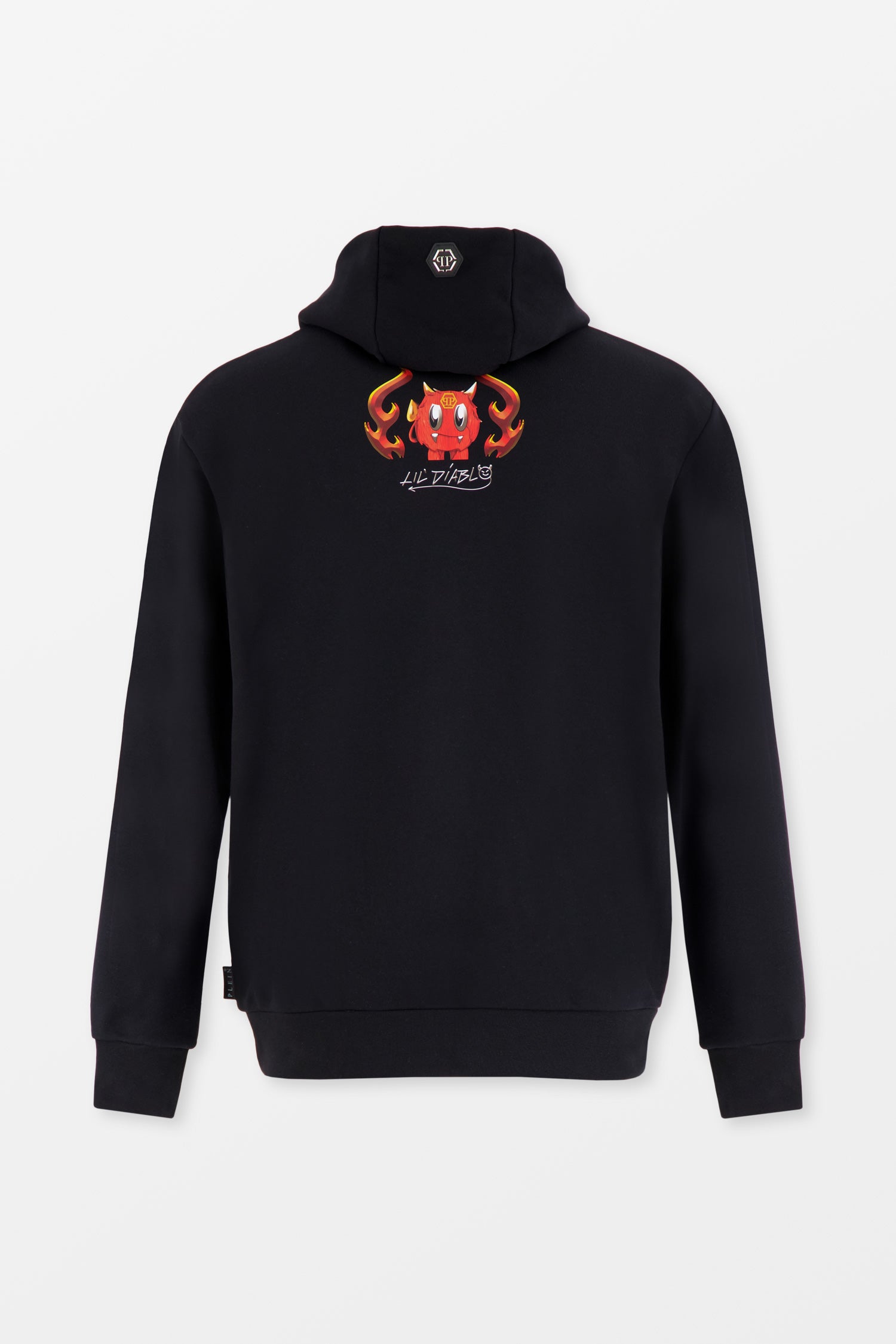 Philipp Plein Black Monsters Hoodie for Men - Gothic Streetwear Fashion | Perfect for Casual Outfits, Street Style & Urban Fashion Lovers