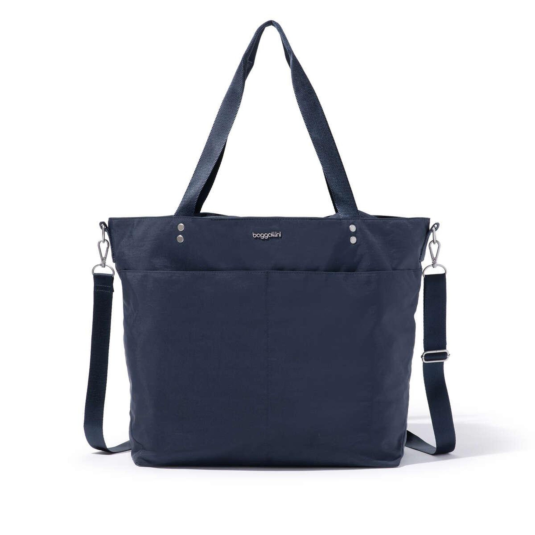 Baggallini Large Travel Tote Bag for Women - Spacious Carryall Handbag with Multiple Pockets - Perfect for Work, Gym, Weekend Getaways & Airplane Travel