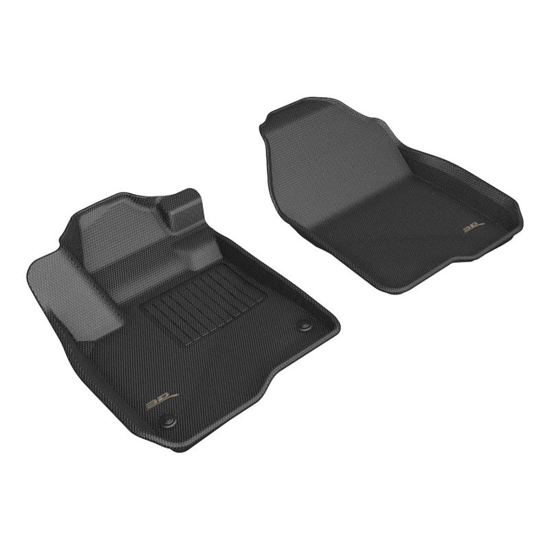 3D MAXpider Kagu Custom Fit Floor Mats for 2023+ Honda CR-V - 1st Row, All-Weather Protection, Black | Perfect for Daily Commutes, Road Trips & Family Adventures