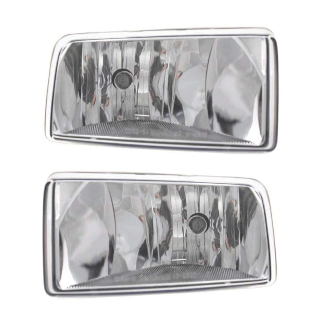 CarLights360: DOT Certified Fog Lights for Chevy Suburban 1500 (2007-2013) - Pair w/Bulbs GM2592160 & GM2593160 - Perfect for Night Driving & Off-Road Adventures