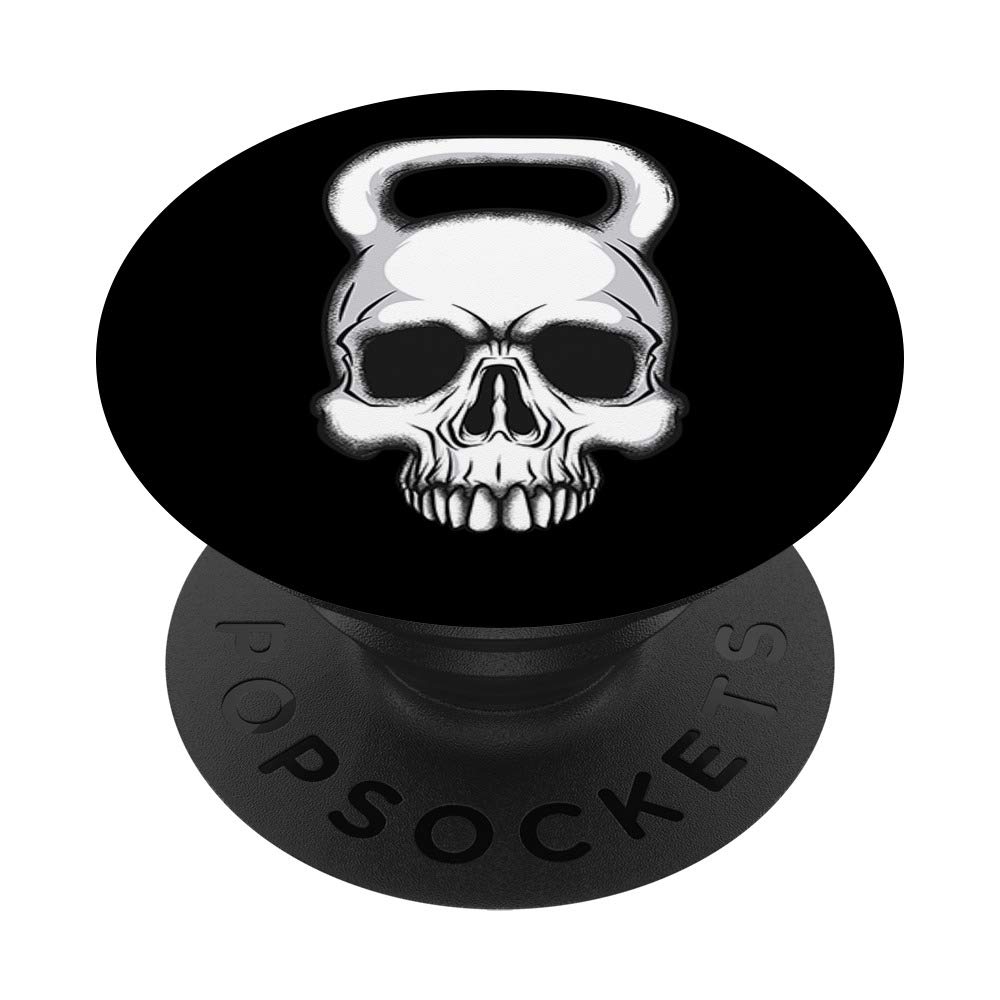 Vintage Skull Kettlebell Weights - Home Gym Equipment for Strength Training & Fitness Workouts - Perfect Gift for Fitness Enthusiasts