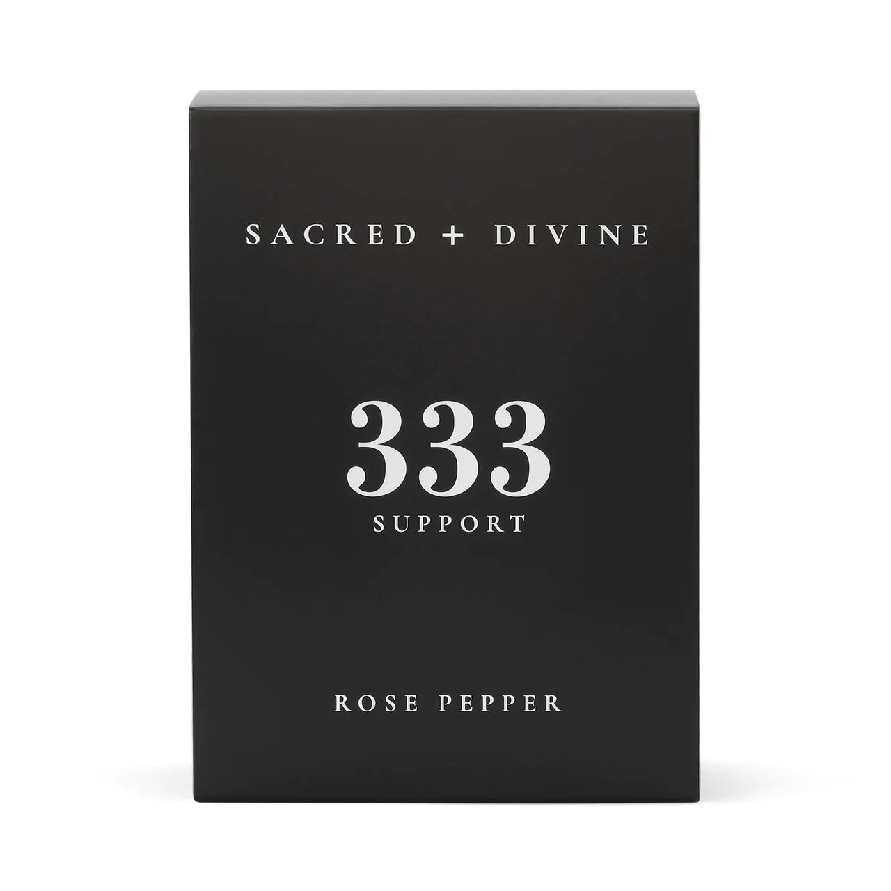 333 Support Candle - Natural Beeswax Pillar Candles for Meditation, Prayer & Relaxation - Handmade Spiritual Candles for Home, Yoga & Healing Rituals