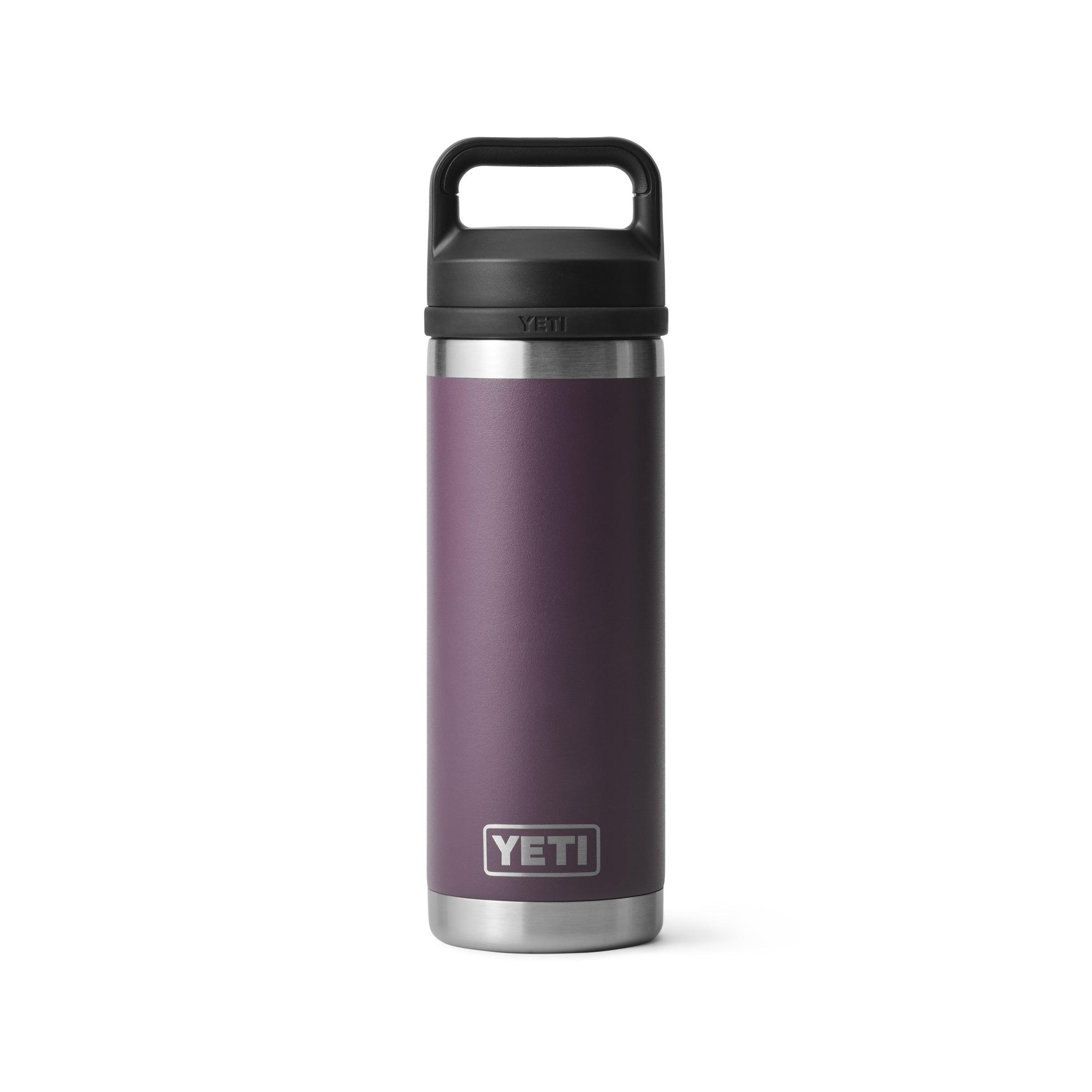 Yeti Rambler 18 oz Insulated Stainless Steel Water Bottle with Chug Cap - Nordic Purple | Leakproof, BPA-Free, Keeps Drinks Cold for Hours | Perfect for Hiking, Gym & Outdoor Adventures