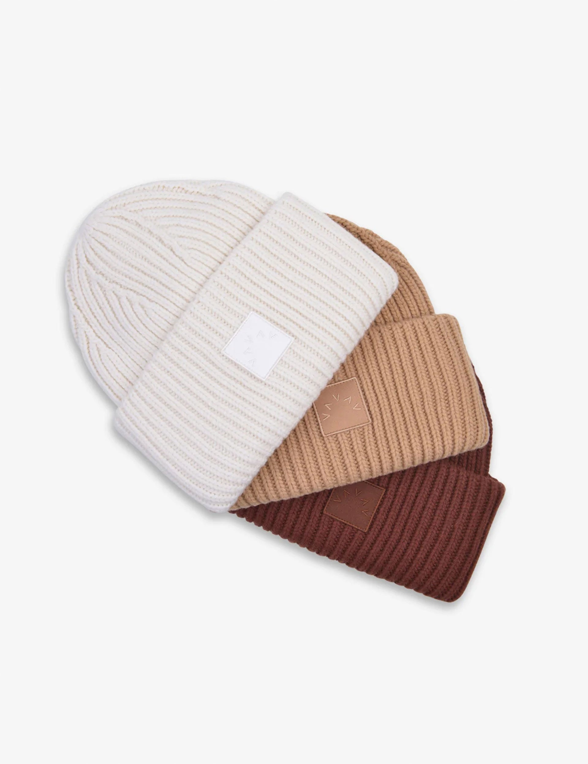 Cresta Rib Beanie for Women & Men - Soft Winter Knit Hat in Egret - Perfect for Cold Weather, Outdoor Activities & Casual Style