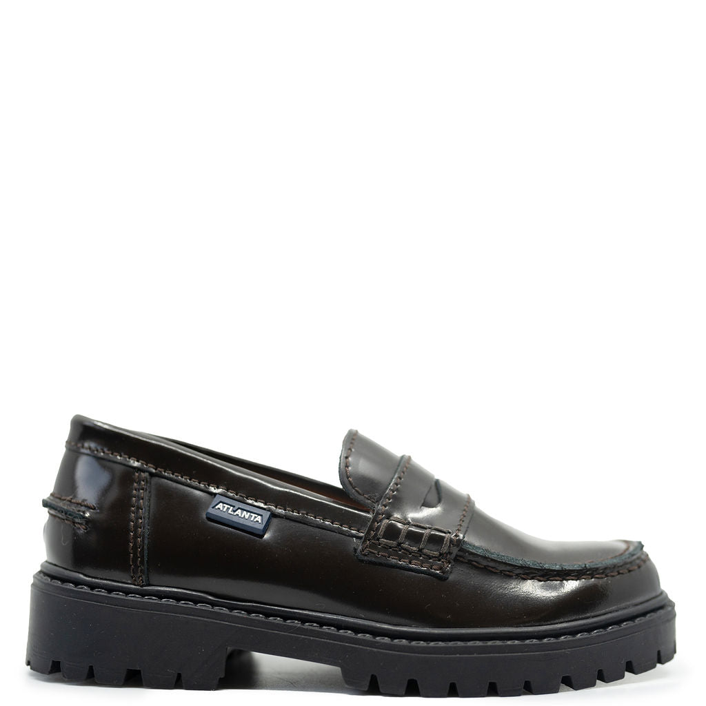 Atlanta Moccasin Mocha Florentine Chunky Loafers - Comfortable Slip-On Shoes for Men & Women | Perfect for Office, Casual Wear & Travel