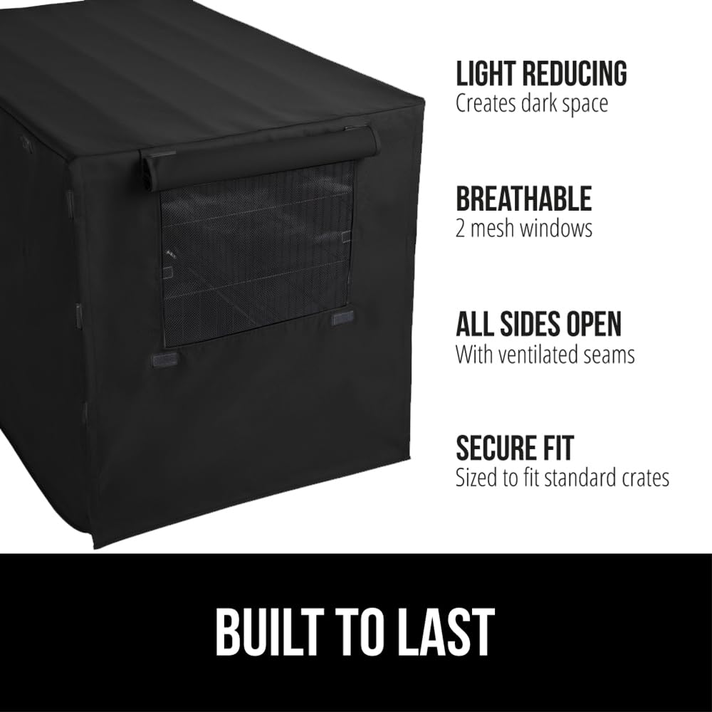 Gorilla Grip Dog Crate Cover for 42