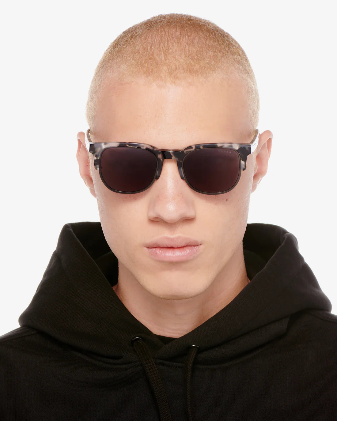 VANTA Matar Sunglasses - Tortoise & Black Metal Frame - UV Protection Polarized Lenses - Stylish for Outdoor, Driving, and Beach Activities