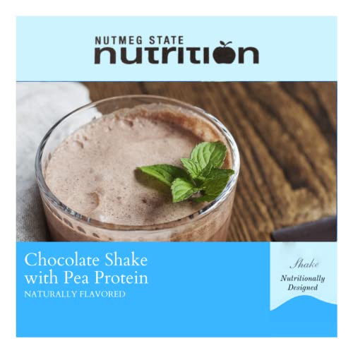 Nutmeg State Nutrition - Vegan Plant-Based Meal Replacement Shake with 15g Pea Protein | Low-Calorie 100 Cal | KETO & Ideal Protein Friendly | 7 Servings per Box - Chocolate Flavor | Perfect for Weight Loss, Post-Workout Recovery & Busy Lifestyles