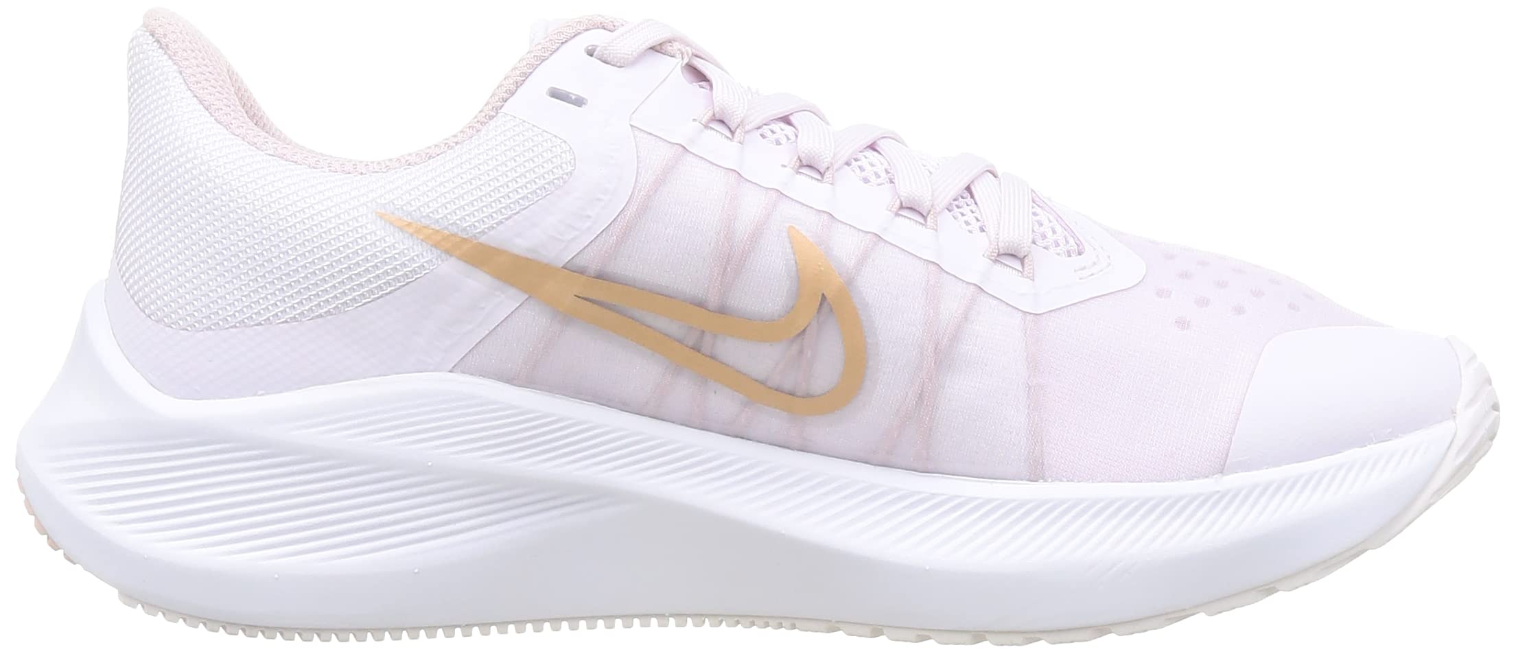 Nike Women's Running Shoes - Light Violet MTLC Red Bronze Champagne White - Size 7 | Lightweight Cushioned Sneakers for Jogging, Gym Workouts & Everyday Wear