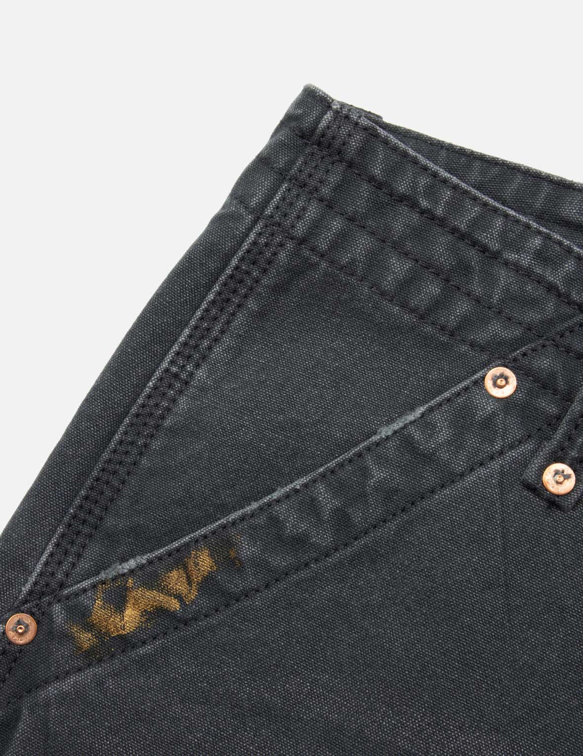 Seagull Embroidery & Logo Print Relaxed Fit Washed Denim Pants for Men - Casual Streetwear, Beach Outfits & Everyday Comfort
