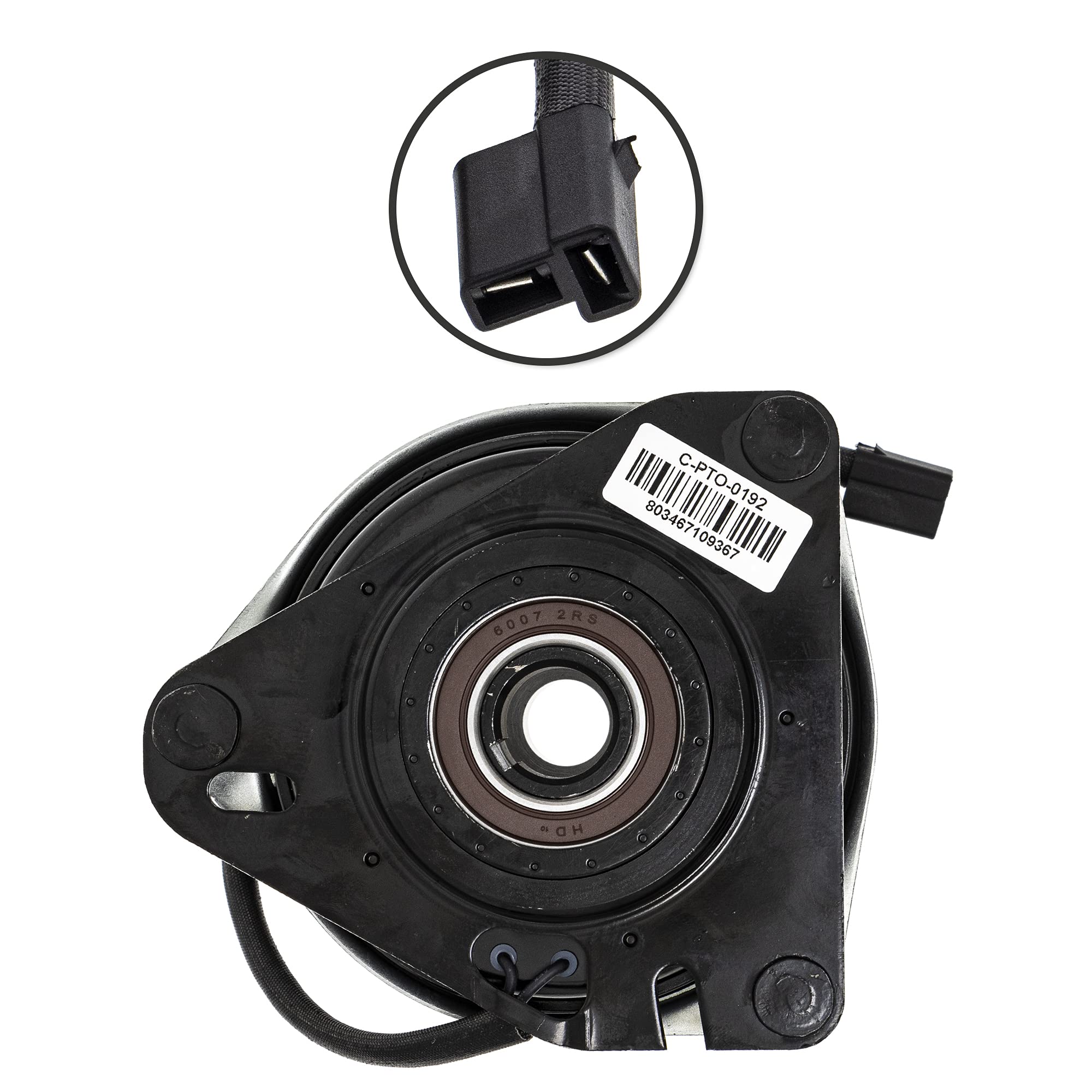 8TEN Gen 3 Electric PTO Clutch Replacement for Ogura MA-GT-JD24 MA-GT-JD24BF MA-GT-JD248F - Compatible with Lawn Mowers, Snow Blowers & Agricultural Equipment
