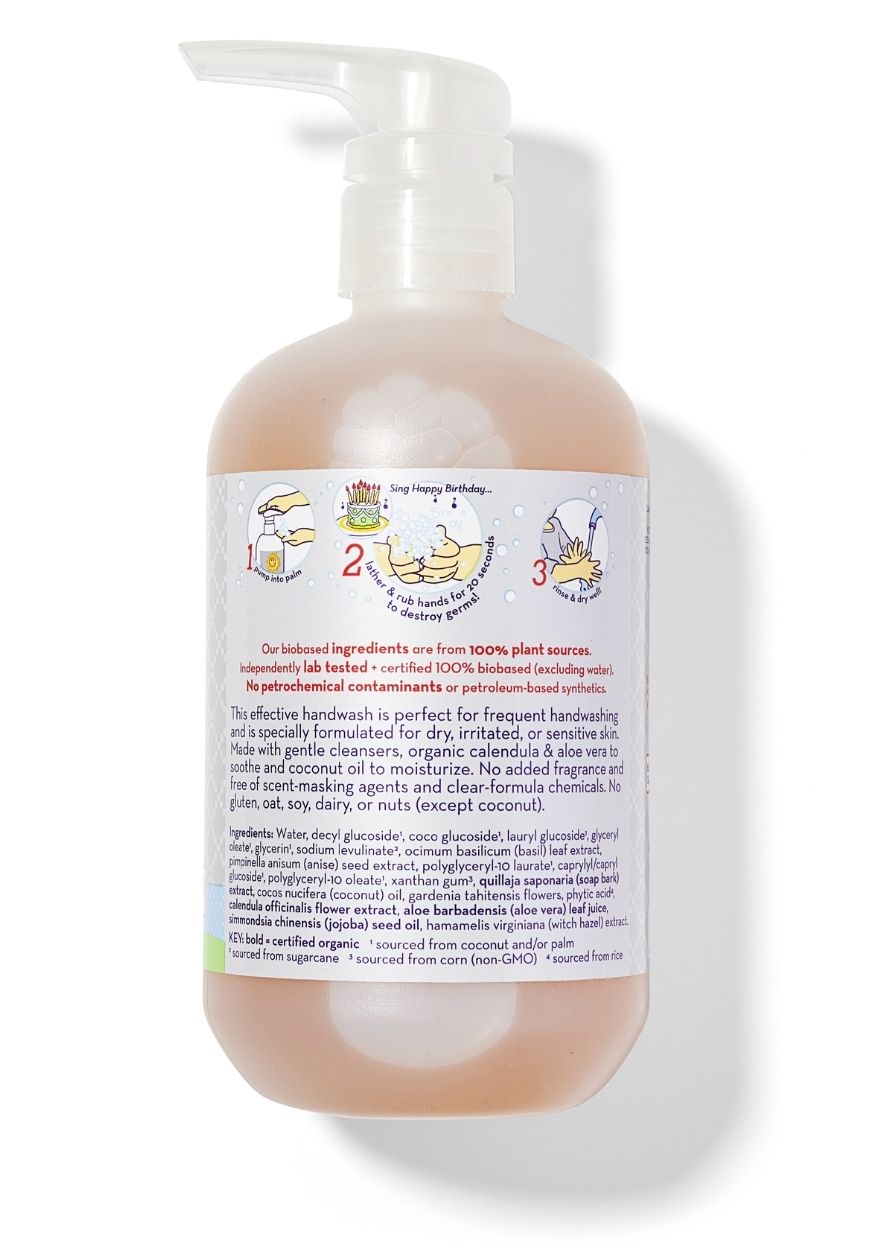 Fragrance-Free Super Sensitive™ Moisturizing Hand Wash for Dry & Sensitive Skin - Gentle Cleansing for Daily Use at Home, Office, and Healthcare Settings