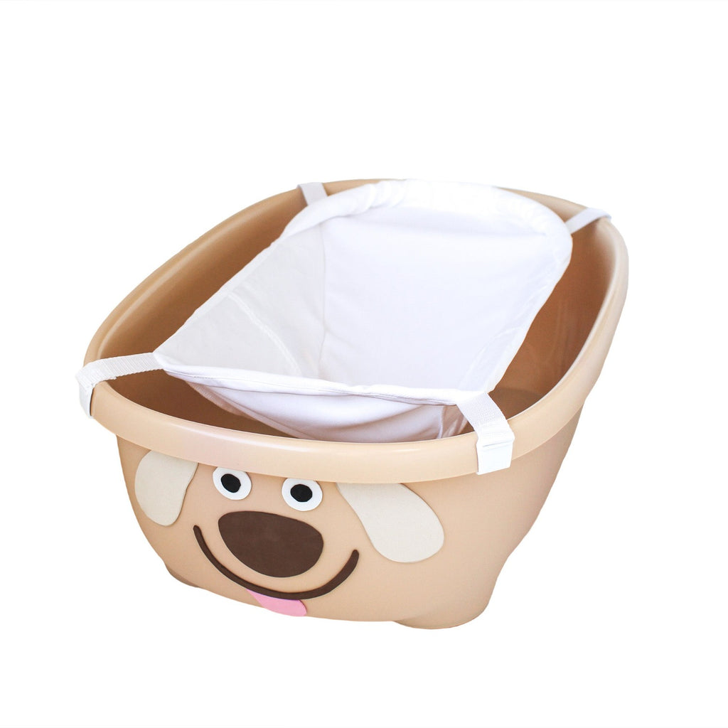 Prince Lionheart Tubimal Baby Bath and Storage Bin - Gentle Newborn Bath Tub with Drain Plug for Easy Cleaning, Perfect for Nursery & Baby Shower Gifts