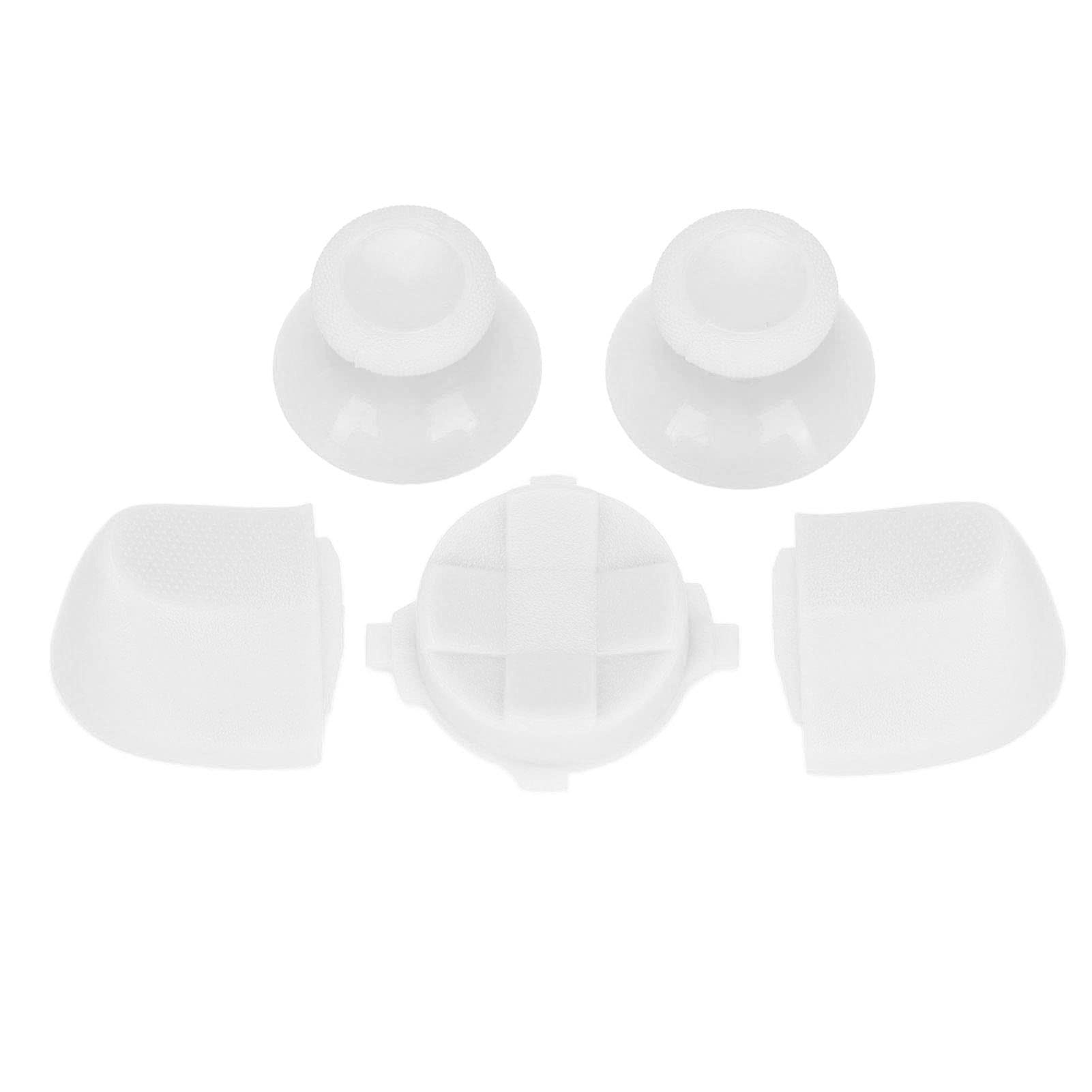 Complete Game Controller Button Set for Series (White) - Replacement Parts for Enhanced Gaming Experience