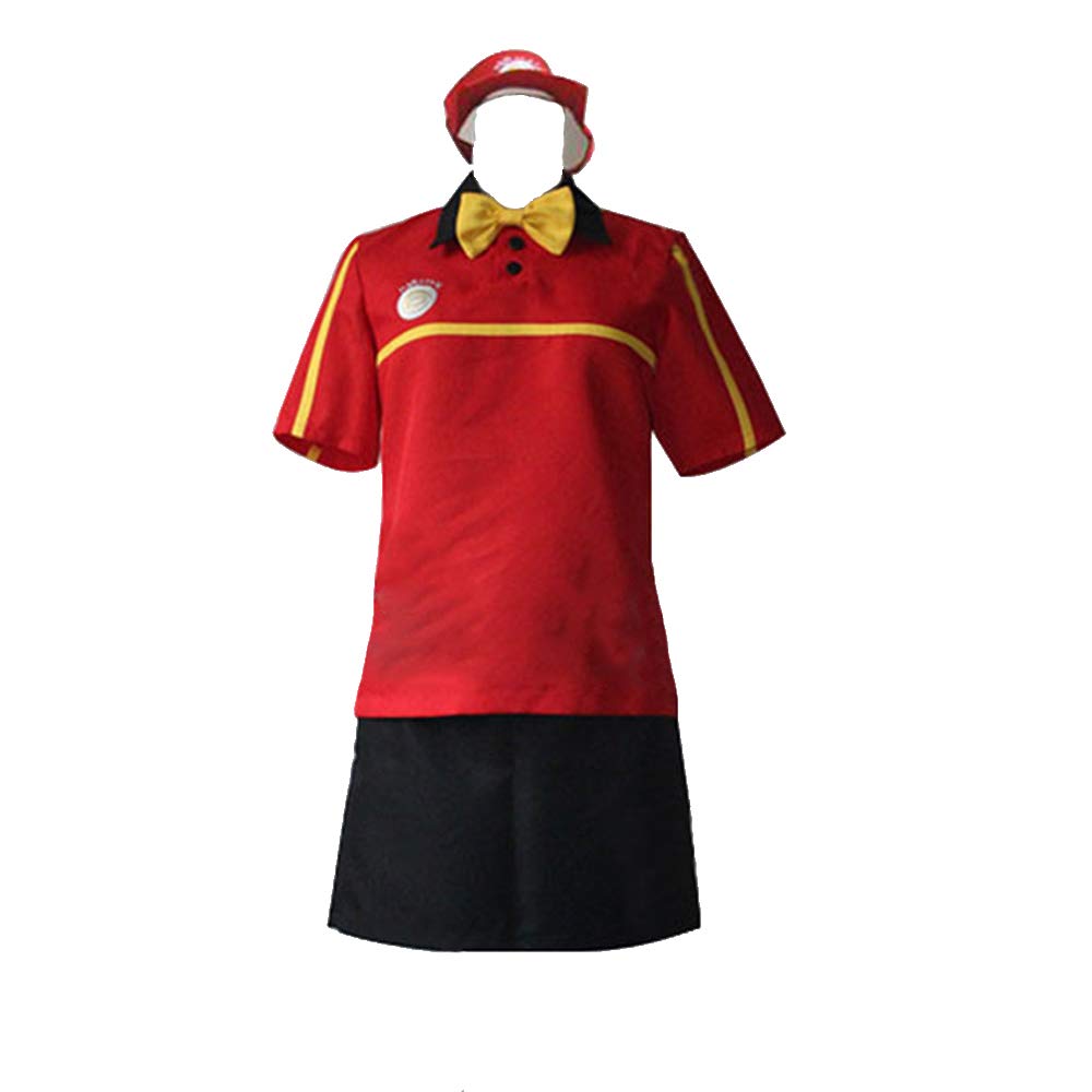 Fortunehouse The Devil is a Part-Timer! Sadao Maou Satan Jacob Cosplay Costume Set with Cape - Perfect for Anime Conventions, Halloween & Cosplay Events