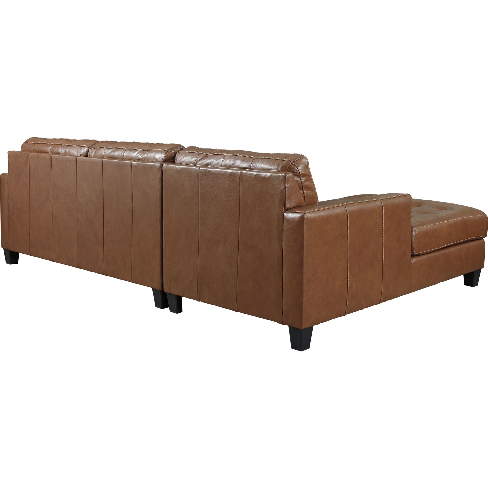 Baskove 2-Piece Sectional Sofa with Chaise Lounge - Modern L-Shaped Couch for Living Room, Apartment & Small Spaces - Comfortable Fabric Upholstery for Family Gatherings & Movie Nights