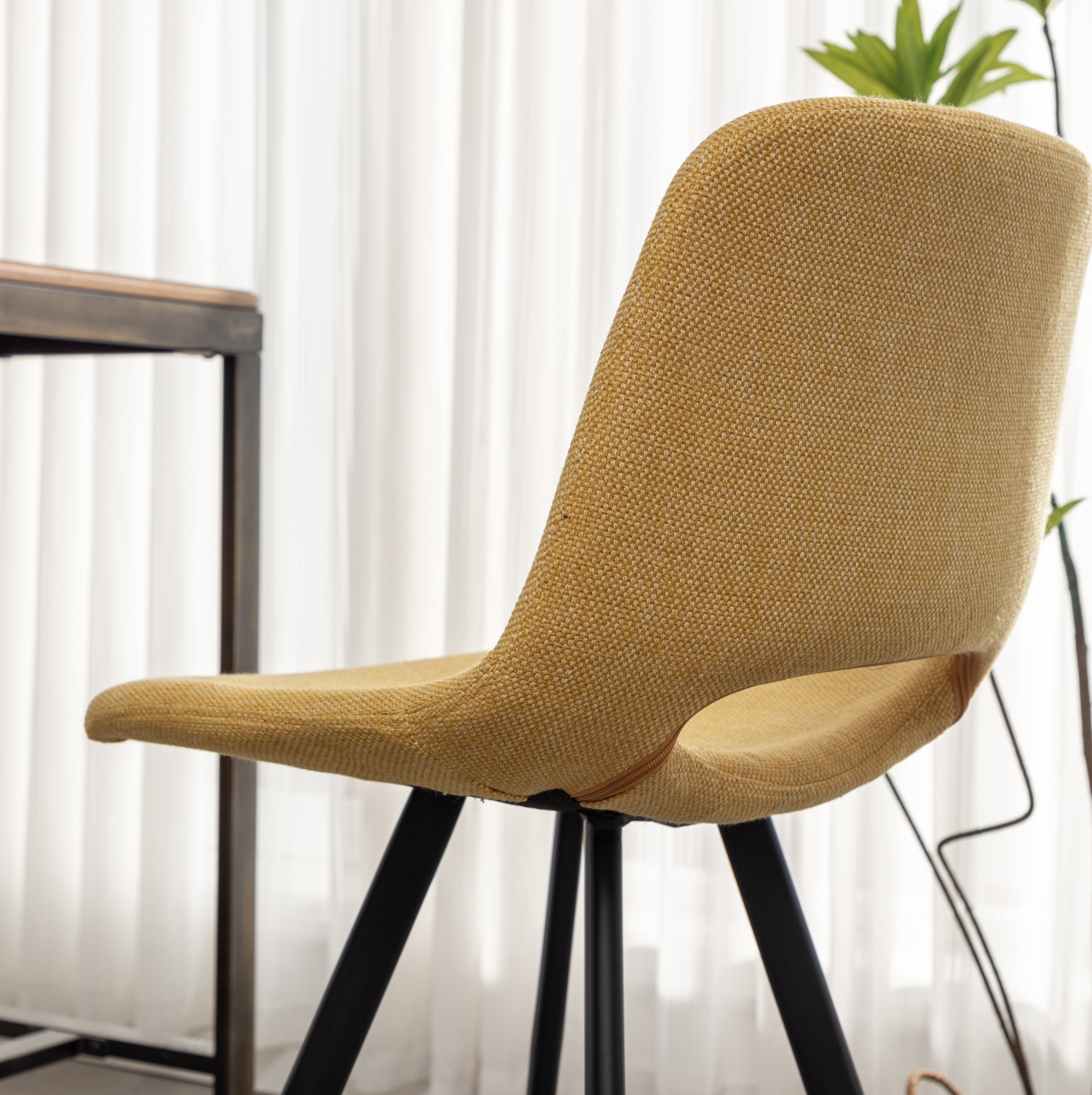 Roundhill Furniture Porth Fabric Kitchen Barstools 28.25