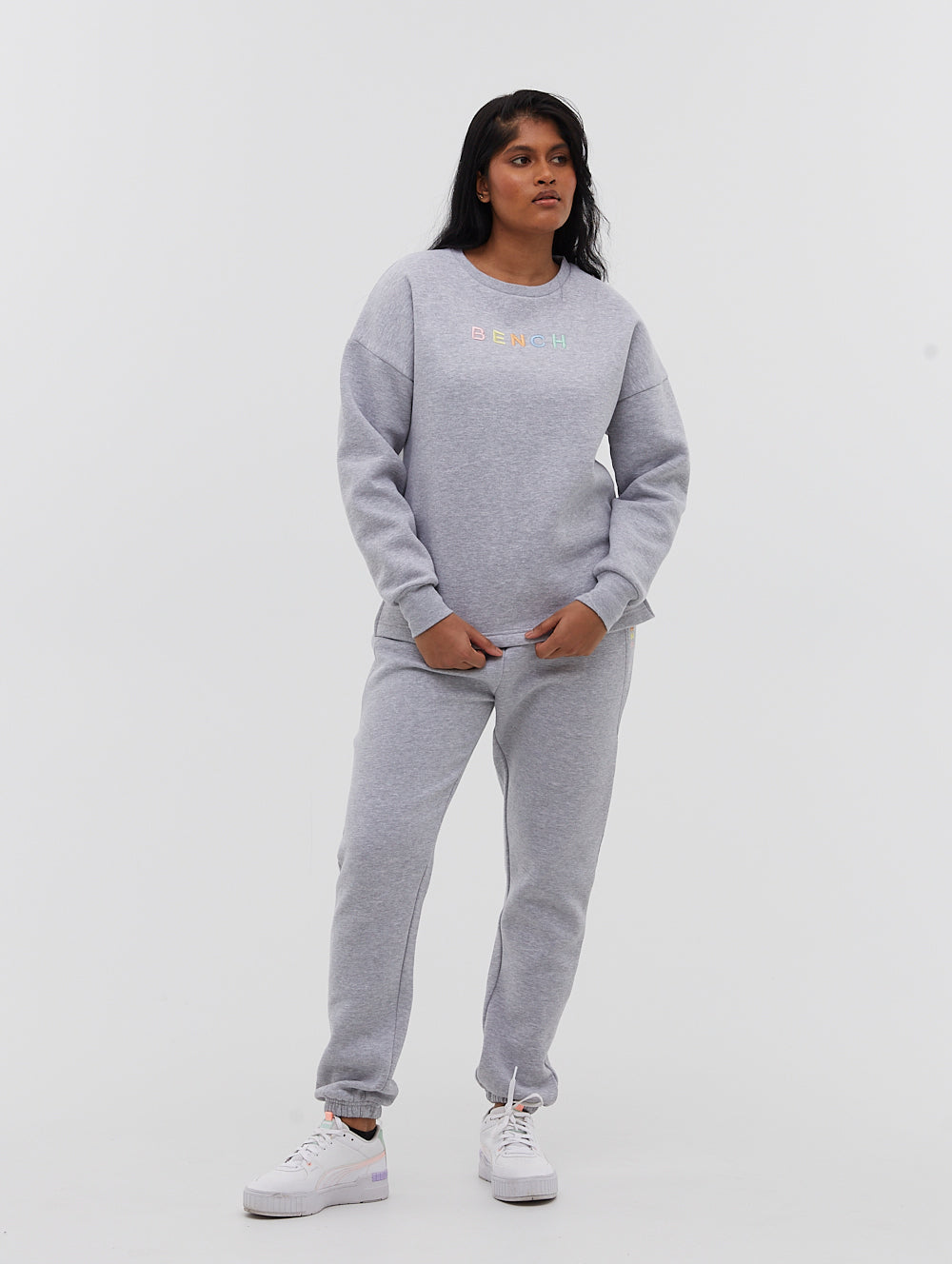 Bloom Crew Neck Sweatshirt for Women - Soft Cotton Pullover Sweater - Casual Loungewear for Fall & Winter - Perfect for Coffee Dates and Weekend Outings