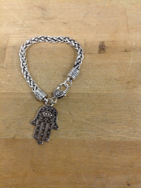 Silver Charm Bracelet for Women - Elegant Handmade Adjustable Bangle for Everyday Wear, Gift Giving & Special Occasions