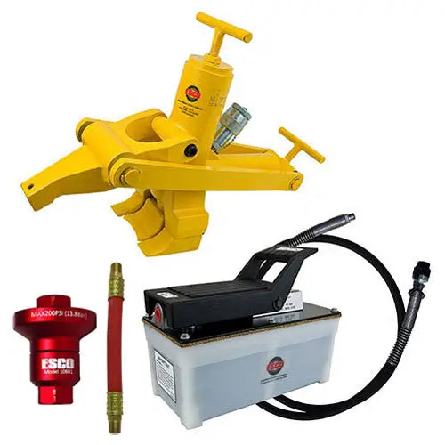 ESCO 10201 COMBI Bead Breaker Kit (2.5 Qt) - Professional Tire Repair Tool for Motorcycle, ATV & Small Tires - Perfect for Home Garage & Roadside Emergency Use