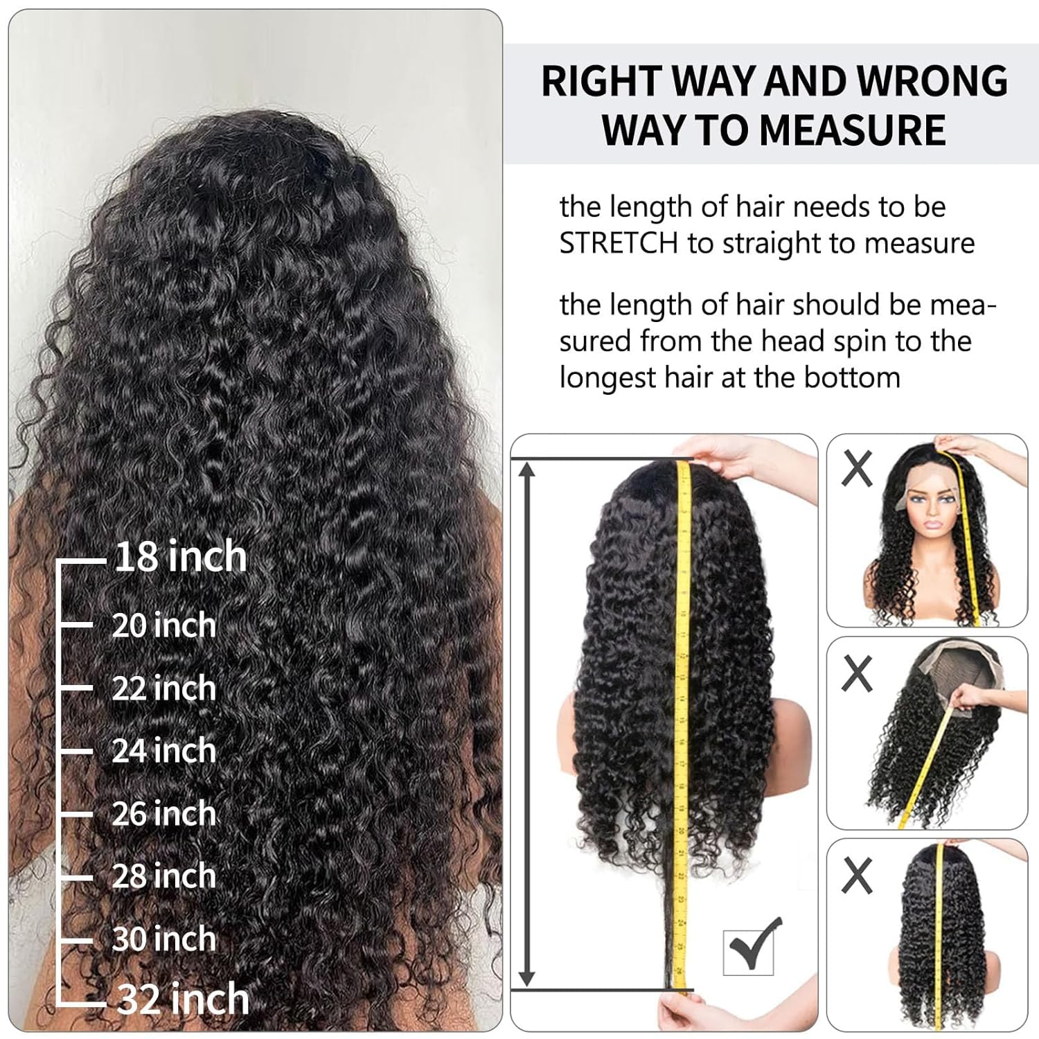 360 Water Wave Lace Front Wigs Human Hair 180% Density 22 Inch Deep Wave Lace Frontal Wig for Black Women - Pre Plucked with Baby Hair Natural Color - Perfect for Daily Wear, Parties & Special Occasions