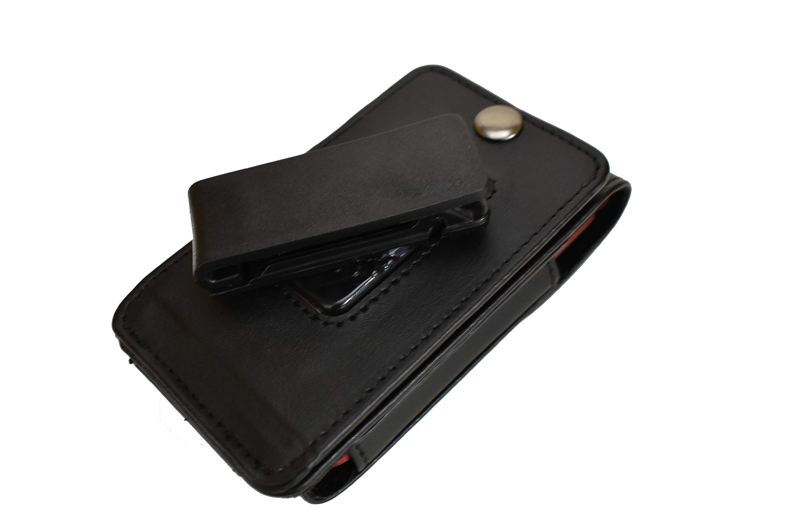 Premium Black Leather Phone Wallet Case for EasyFone Prime A1 - Holds Credit Cards & Cash (Perfect for Travel, Shopping & Everyday Use)