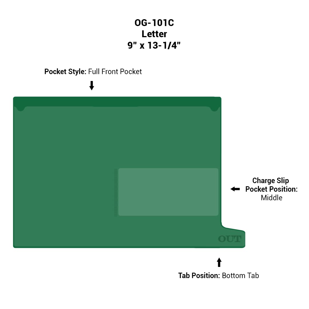 Plastic File Folders Letter Size 9
