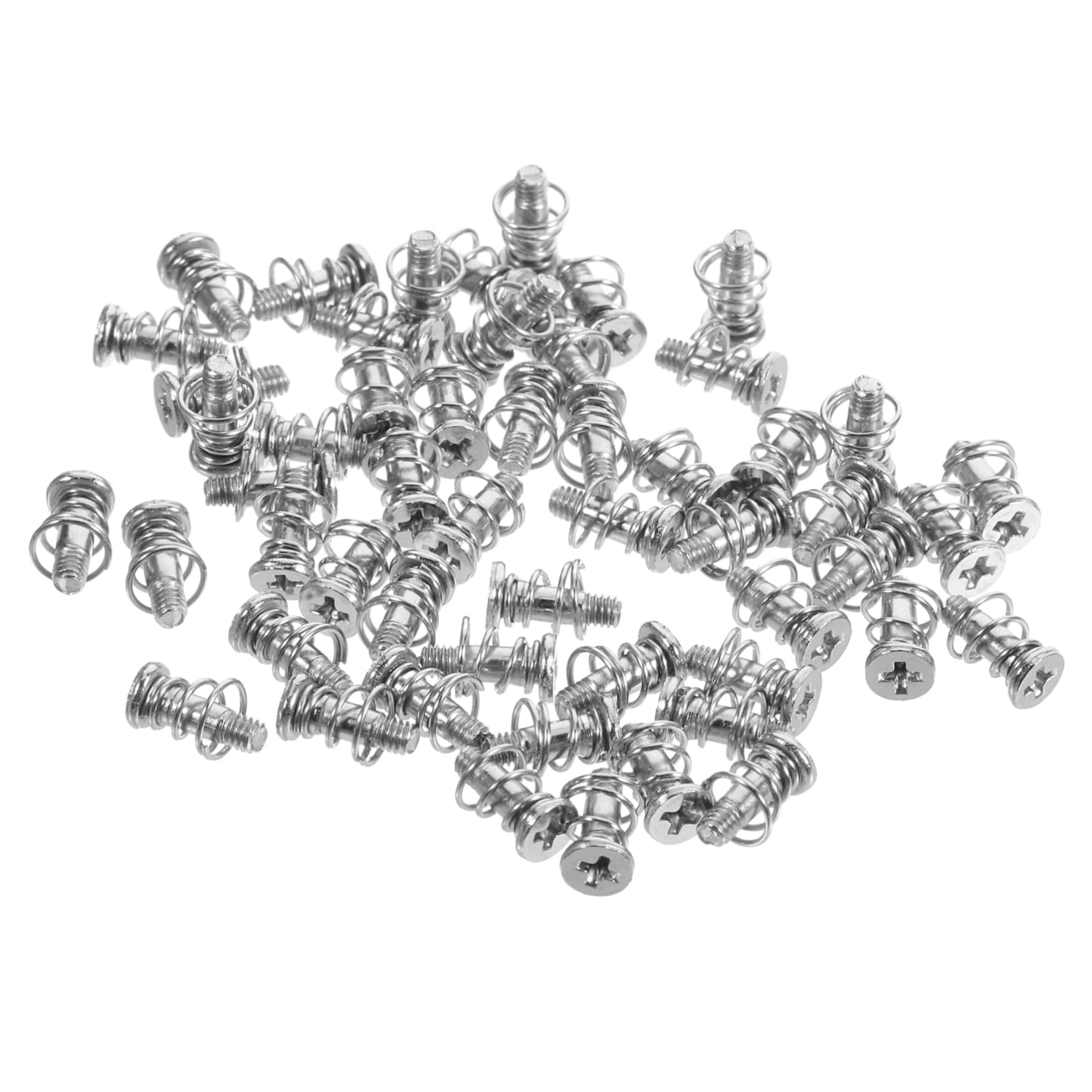 100 Pcs GPU Laptop Heatsink Screws - M2 Computer Radiator & Graphic Card Replacement Screws - Durable Carbon Steel Spring Screws for PC Build & Repair