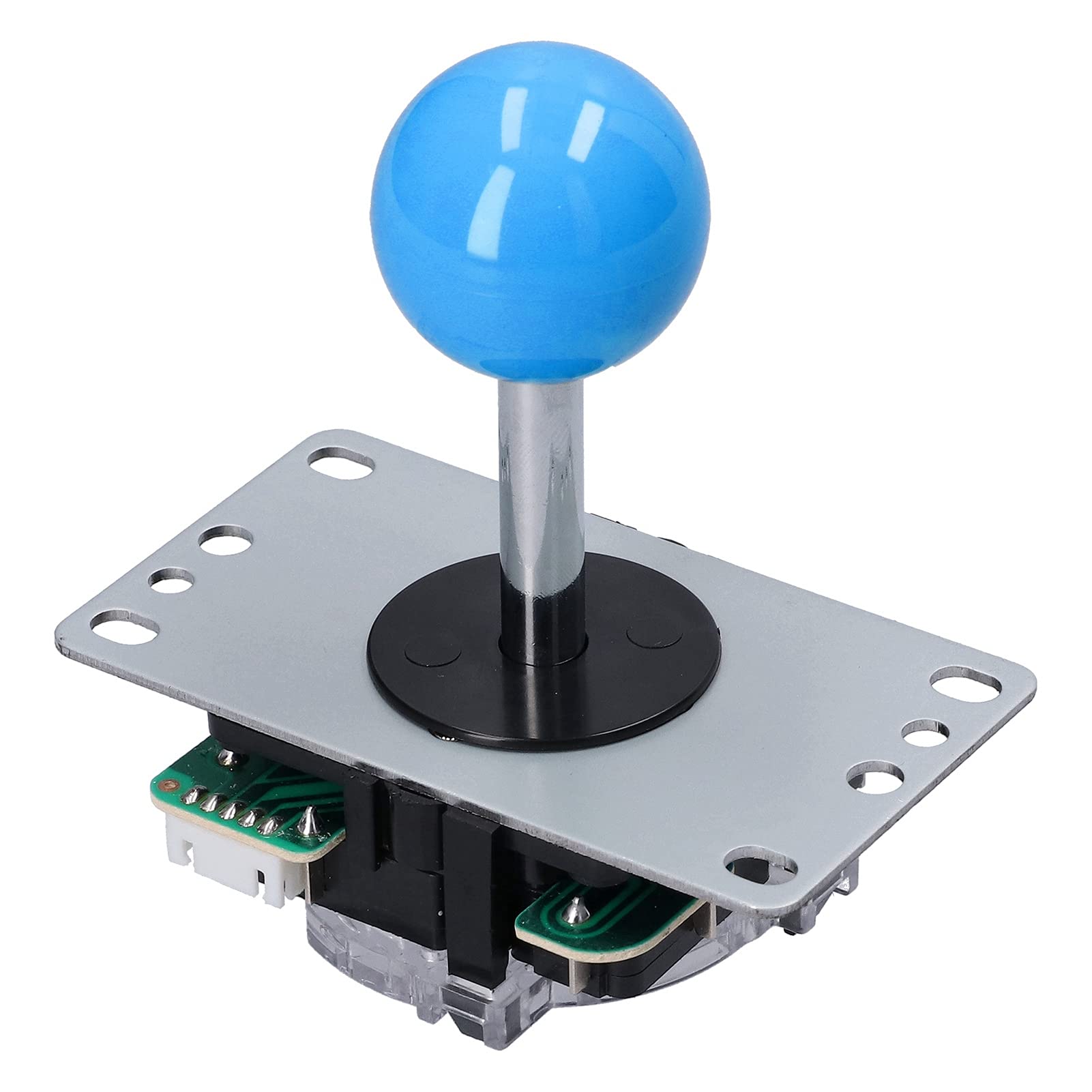 Rosvola Arcade Joystick DIY Kit - Zero Delay USB Encoder for MAME PC Gaming & Fight Stick (Blue) | Perfect for Retro Arcade Cabinet Building & Home Gaming Setup