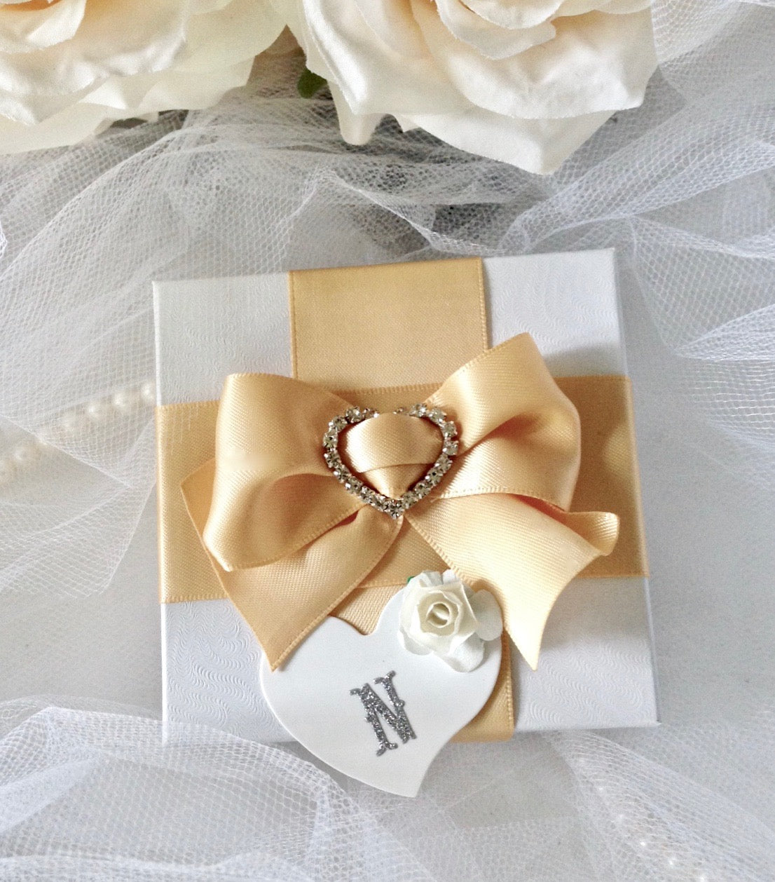 Karyn Pearl Bridesmaid Earrings - Elegant Wedding Jewelry for Bridesmaids & Formal Events (Multiple Colors Available) - Perfect for Weddings, Proms & Special Occasions