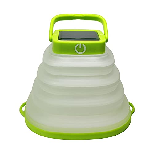 YIFEN Portable LED Camping Light - Waterproof, Solar Powered, Retractable Design for Outdoor Adventures, Emergency Lighting, Hiking, Backpacking & Power Outages