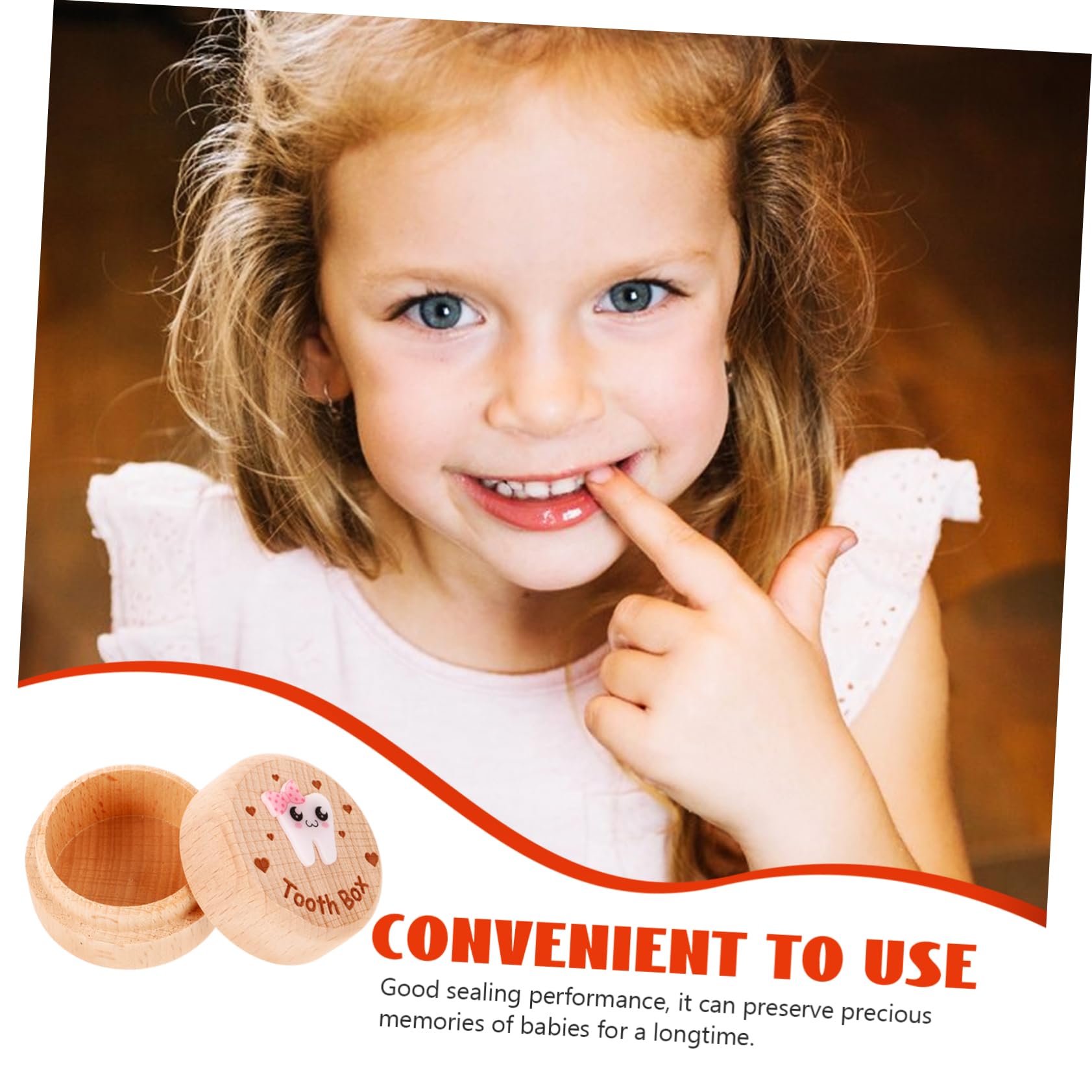 Wooden Tooth Fairy Box - Keepsake Storage for Kids' Lost Teeth | Perfect for Tooth Fairy Gifts, Baby Teeth Collection & Childhood Memories (Natural Wood)