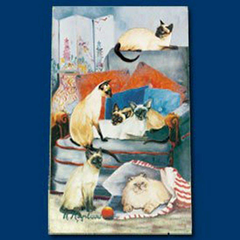 Premium Cat-Themed Designer Pens - Set of 50 Bulk Wholesale Pens by Ruth Maystead (BFCATS4-1P) - Perfect for Office Supplies, School Projects, Gift Sets & Cat Lover Gifts