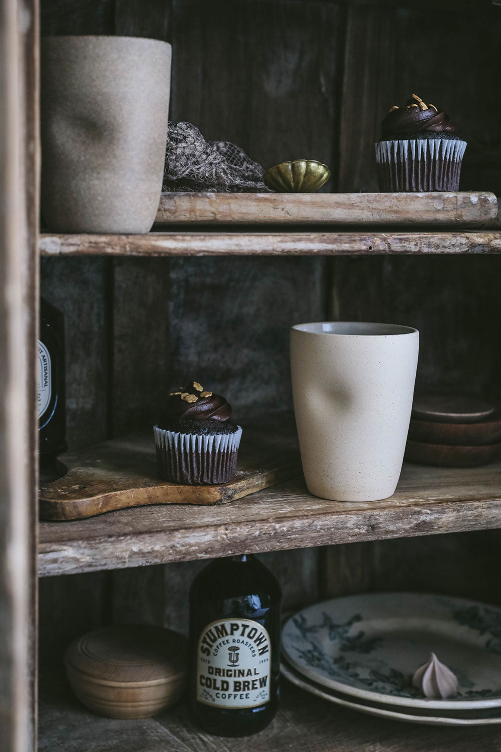 Handmade Artisan Ceramic Coffee Mug with Custom Imprint - Perfect for Home, Office & Gifts