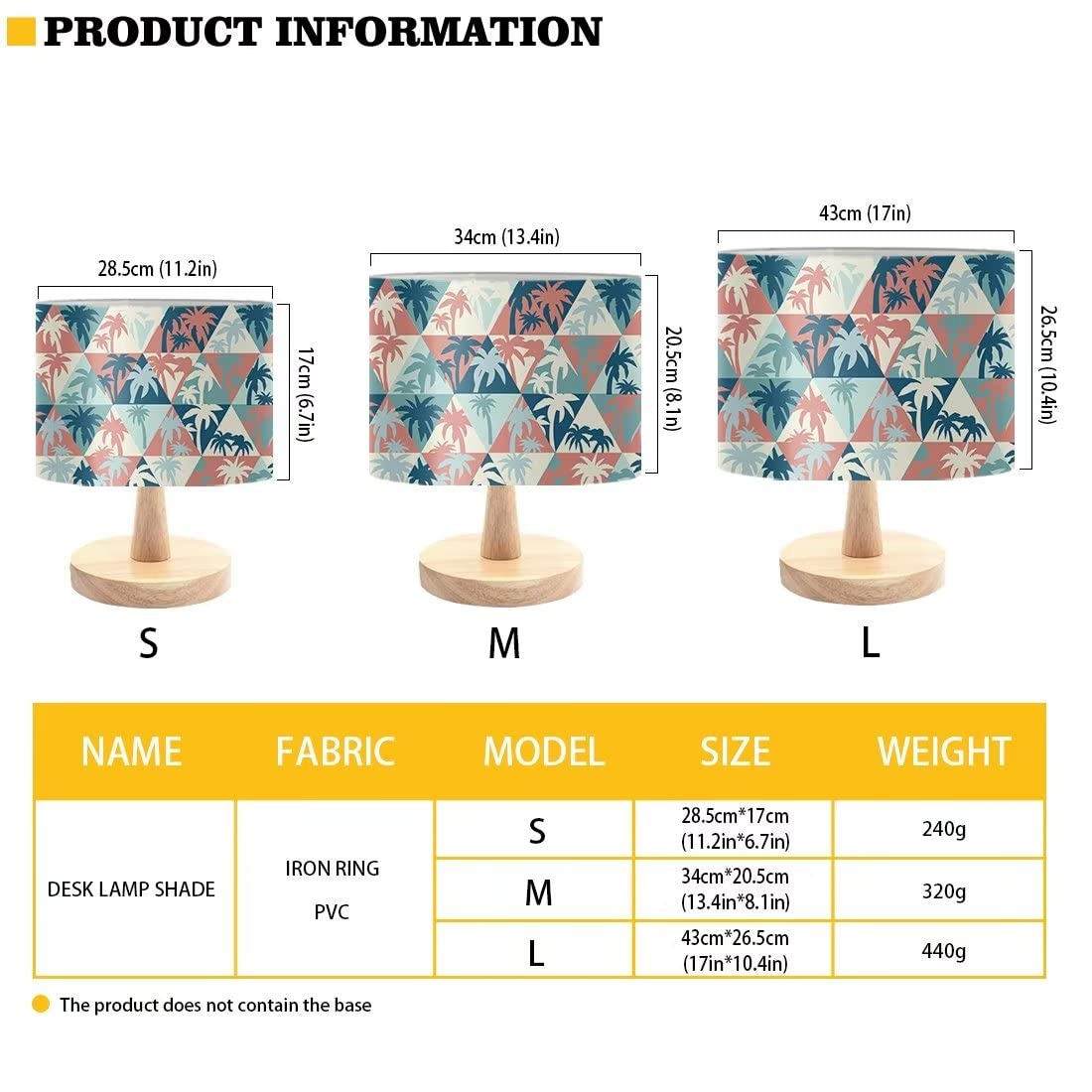 Xoenoiee 2-Pack Drum Lamp Shades for Floor & Table Lamps - 17