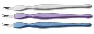 SIBEL Professional Cuticle Pusher & Skin Knife Set - 3 Pack for Manicure, Pedicure & Nail Care at Home or Salon