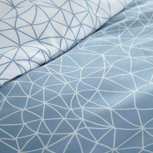 Geometric Maze Blue