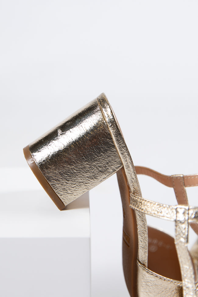 Drew Gold Bow Heels for Women - Elegant High Heels for Parties, Weddings & Special Occasions - Final Sale
