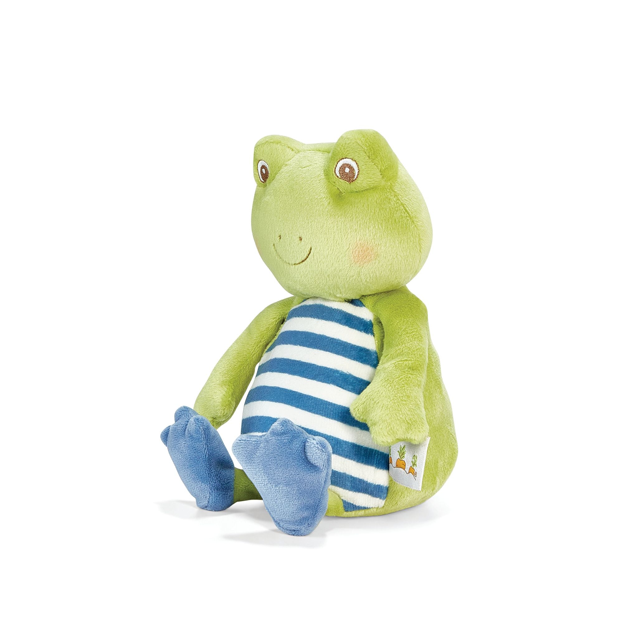 Original Tadbit Froggie Plush Toy - Soft & Cuddly Stuffed Animal for Kids, Perfect for Gifts, Nursery Decor & Comfort - Ideal for Bedtime, Playtime & Travel