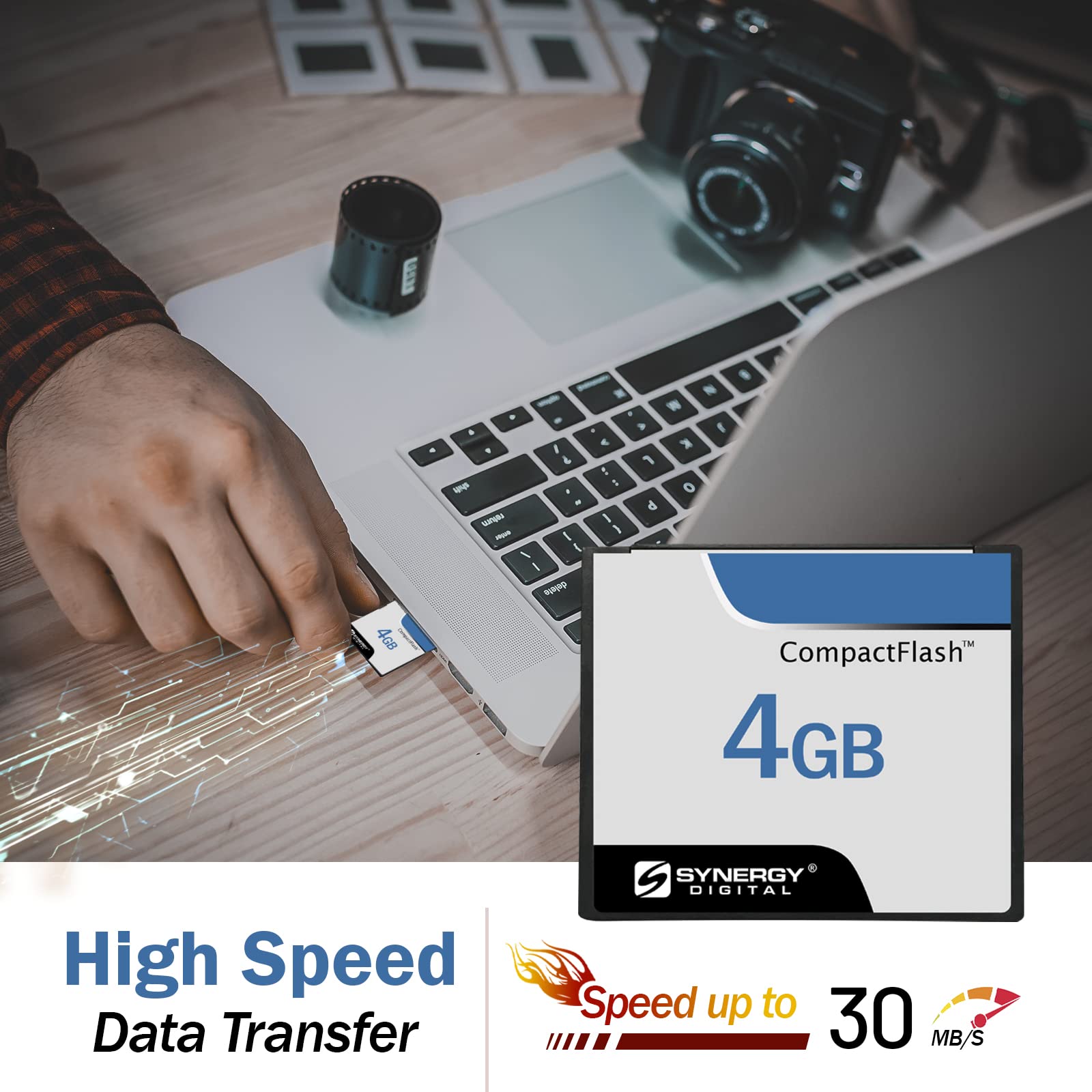 Canon Powershot A95 Digital Camera 4GB CompactFlash Memory Card - High Speed Storage for Photos & Videos, Perfect for Travel, Events & Professional Photography