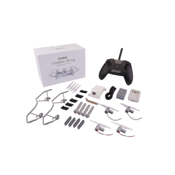 LiteBee Wing Drone - High Performance Mini Quadcopter for Beginners & Kids | Outdoor Flying, Aerial Photography, and STEM Learning Activities